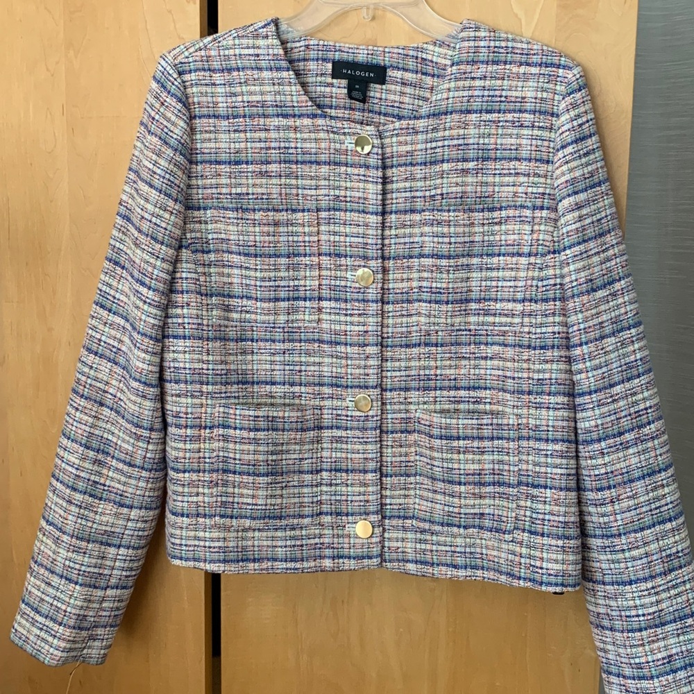 Halogen Tweed Jacket- Medium - image 1